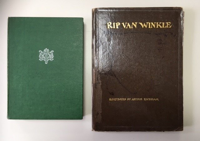 Irving, Washington & Mother Goose - Lot van 2 boeken geïllustreerd door Arthur Rackham - 1916-1946