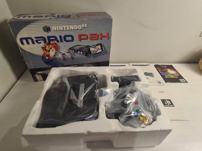 Nintendo - Extremely rare N64 Nintendo 64 MARIO PAK Edition Rare Hard Box - 電子遊戲機 - 帶原裝盒