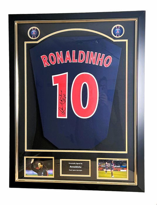 Paris Saint-Germain - Champions Football League - Ronaldinho - Football jersey