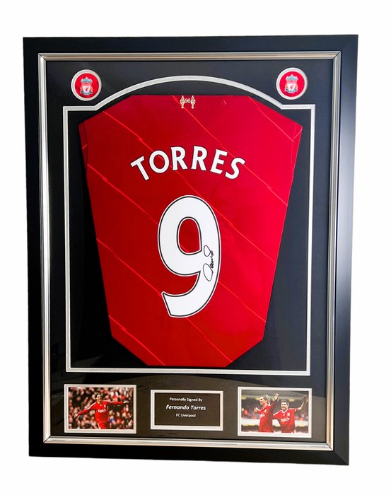 Liverpool - 歐洲足球聯盟 - Fernando Torres - 足球衫