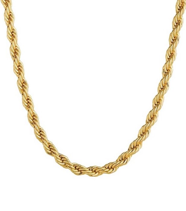 Ohne Mindestpreis - Halskette 18 kt Gold 