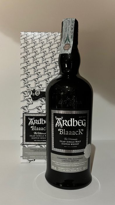 Ardbeg - BlaaacK Committee 20th Anniversary - Original bottling  - 70 cl