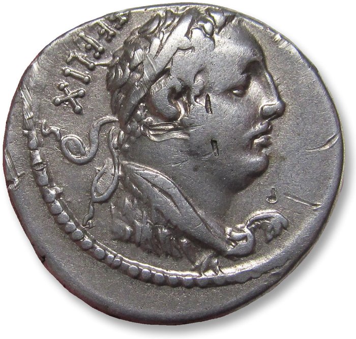 República Romana. Faustus Cornelius Sulla, 56 a. e. c.. Denarius Rome mint