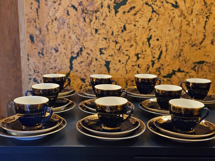 Lomonosov Imperial Porcelain Factory - Kaffeeservice für 10 Personen (20) - Porzellan
