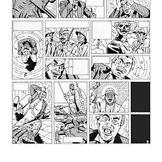 Marniquet, Frédéric - 1 Original page - Sean Mc Gregor - La Malédiction des Massaïs - 2003 Comic Art