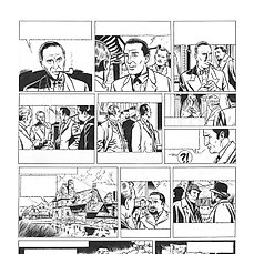 Marniquet, Frédéric - 1 Original page - Sherlock Holmes - L'Ombre d'Arsène Lupin - 2017 Comic Art