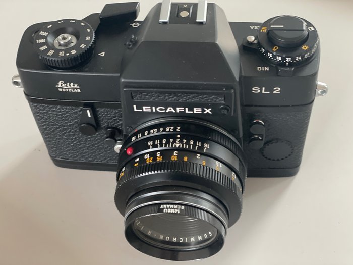 Leitz Leicaflex SL2 + Summicron-R 2/50mm | Fotocamera reflex a obiettivo singolo (SLR)