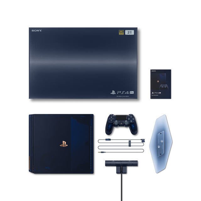 Sony - PS4 PRO 2TB 500 Million Limited Edition only 50,000 pieces worldwide - Play Station 4 PRO - 電子遊戲機 (1) - 帶原裝盒