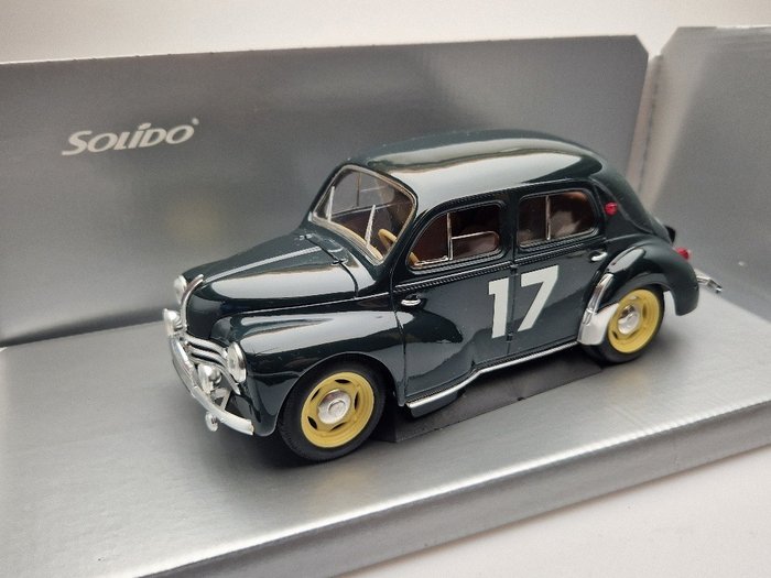 Solido 1:18 - 1 - Αυτοκίνητο μοντελισμού - Renault 4CV - 1954 - Groen