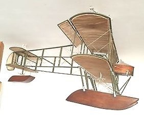 Piaggio Savona 1916 - Modell repülőgép - Idrovolante - Olasz hidroplán