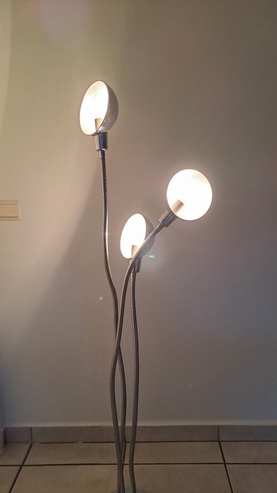 Floor lamp (1) - Hydra - Steel (stainless)
