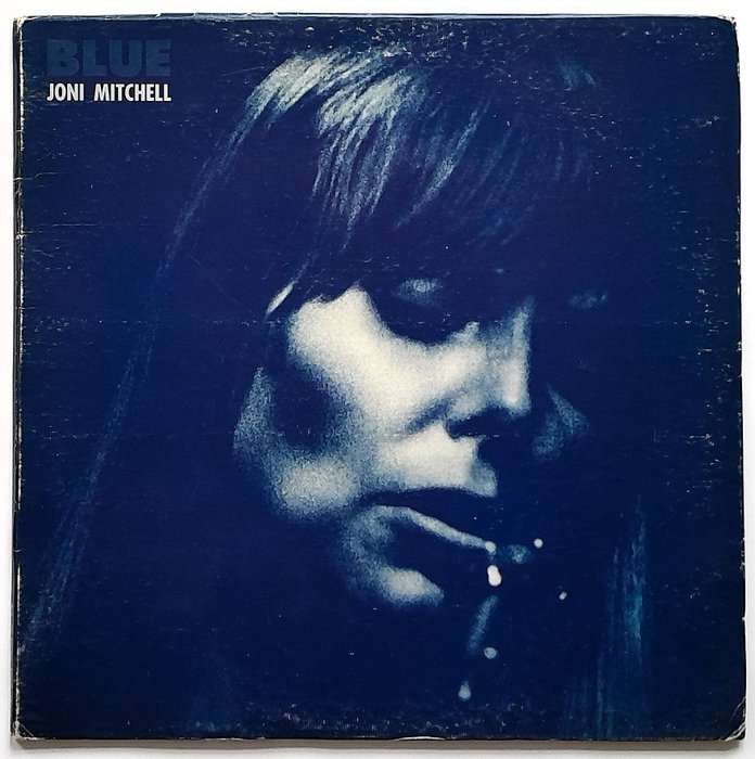 Joni Mitchell - Blue [1st US pressing] - 单张黑胶唱片 - 1st Pressing, Stereo - 1971