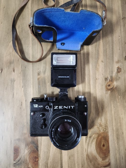 Zenit 12 XP + Valdai Helios 44m-4 |  2/58mm | Αντανακλαστική φωτογραφική μηχανή με μονό φακό (TLR)