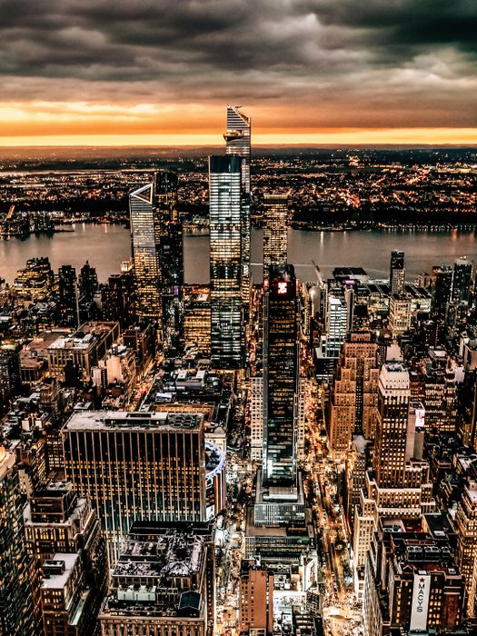 Fabian Kimmel - Sunset Skyline, New York