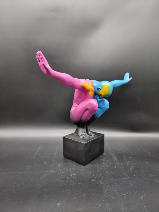 Beeld, XL Art Olympian Man – 32 cm – Hars