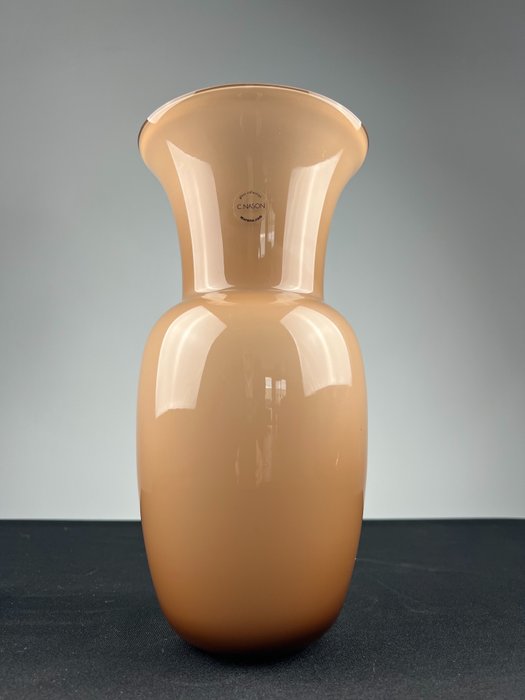 Murano Carlo Nason - Vase -  Murano Nason Opalini  - Glass