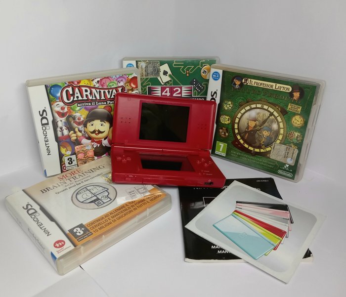 Nintendo DS lite - Set of video game console + games