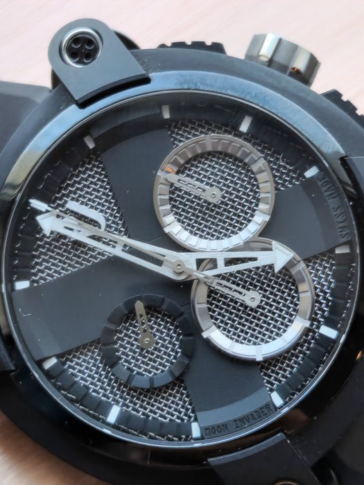 Romain Jerome - Romain Jerome Moon Invader Chronograph RJ.M.CH.IN.005.01 - 男士 - 2011至今