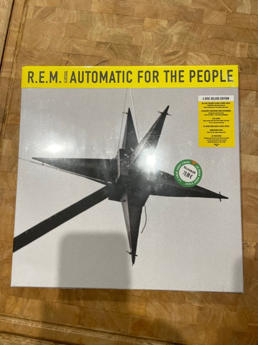 R.E.M. - Artisti vari - R.E.M. - AUTOMATIC FOR THE PEOPLE (25TH ANN.  LIMITED BOXSET) 3 CD+BLU-RAY - Titoli vari - Cofanetto LP - 2017 - Catawiki