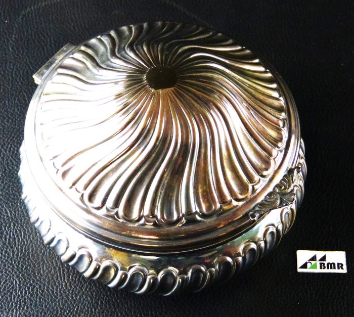 Enrico Goretta/Alessandria - Dose (1) - Handgefertigte Aufbewahrungsdose - Designerstück - .800 Silber