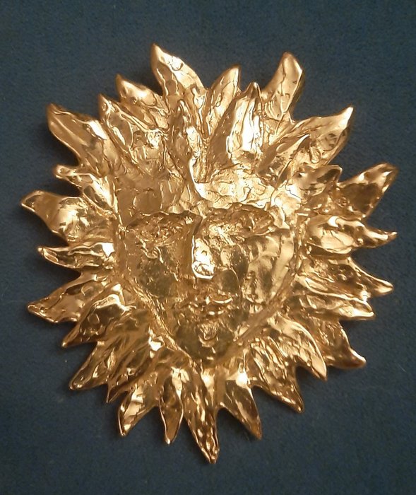 Yves Saint Laurent - Gold-plated - 胸针