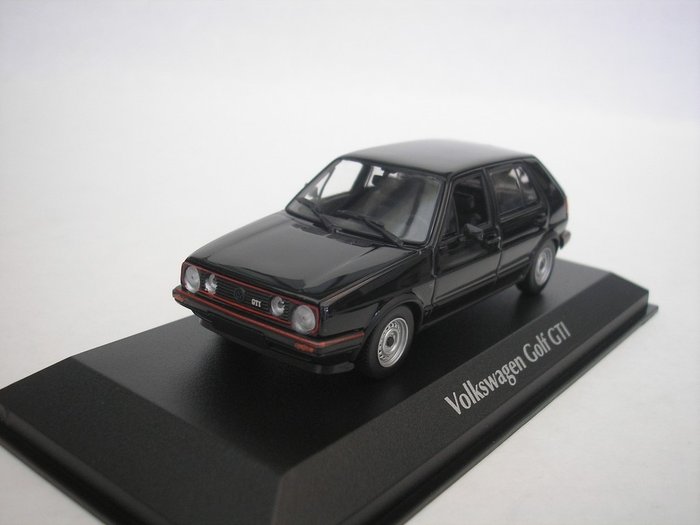 Maxichamps 1:43 - 模型運動車 - Vw Volkswagen Golf GTI  - 1985