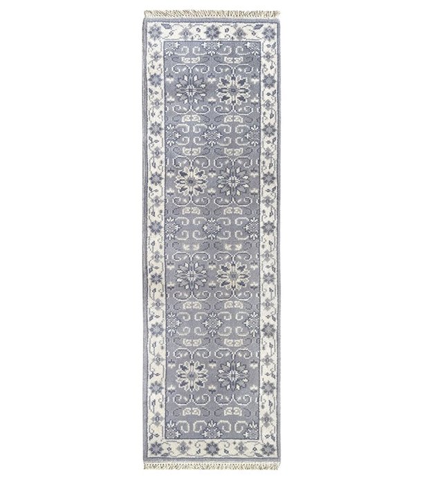 Nowoczesny Ushak - Długi wąski dywan - 250 cm - 80 cm