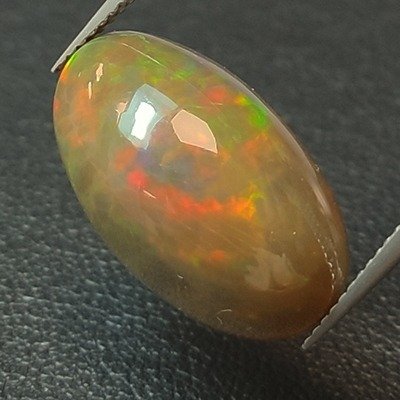 Farvespil orange Opal - 8.84 ct