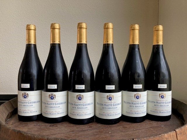 2022 Nuits Saint Georges 1er Cru "Aux Argillas". Domaine Martin-Dufour - Burgundy - 6 Bottles (0.75L)