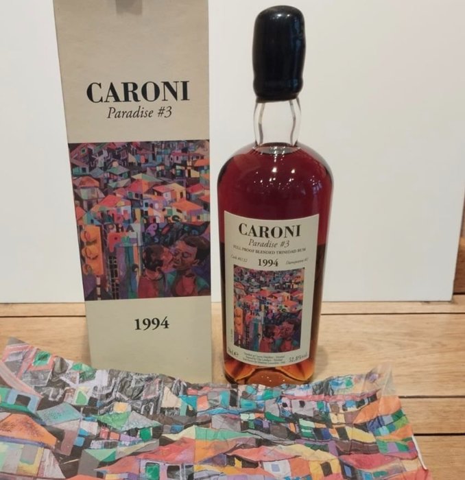 Caroni 1994 Velier – Single Cask no. 6132 – Paradise #3  – b. Demijohned 2019, gebotteld 2023 – 70cl