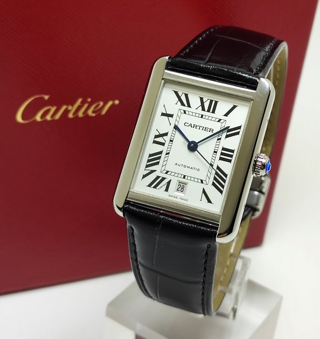 Cartier - Tank Solo XL Automatic - Ref. 3515 - Herren - 2011-heute