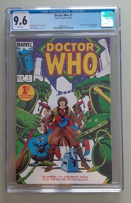 Doctor Who #1 - 1 Graded comic - 1984 - CGC 9.6