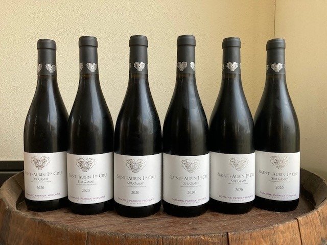 2020 Saint Aubin 1° Cru "Sur Gamay" (red) - Domaine Miolane - 勃艮第 - 6 Bottles (0.75L)