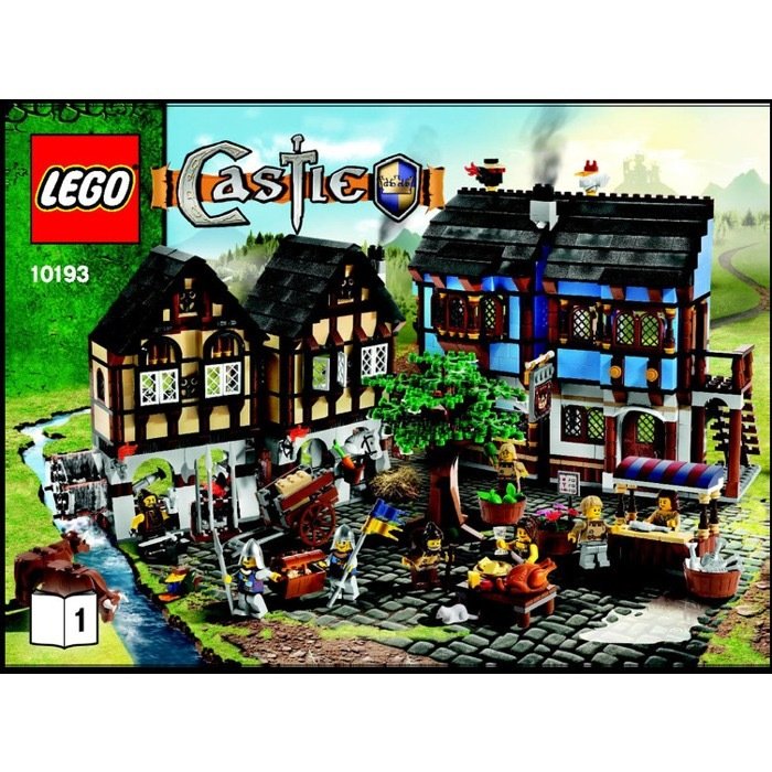 Lego - Castle: Fantasy Era - 10193 - Medieval Market Village - 2000-2010