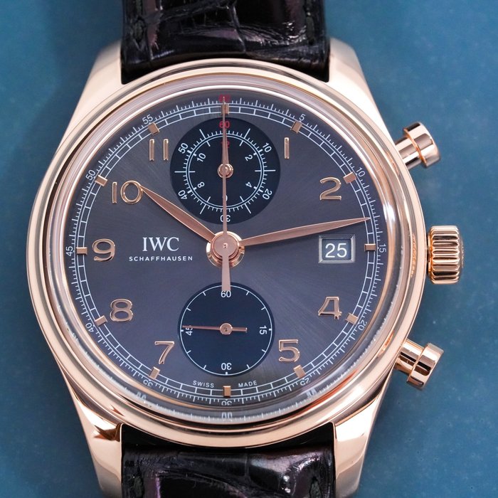 IWC - Portugieser Chronograph 18k Rose Gold - IW390405 - Hombre - 2011 - actualidad