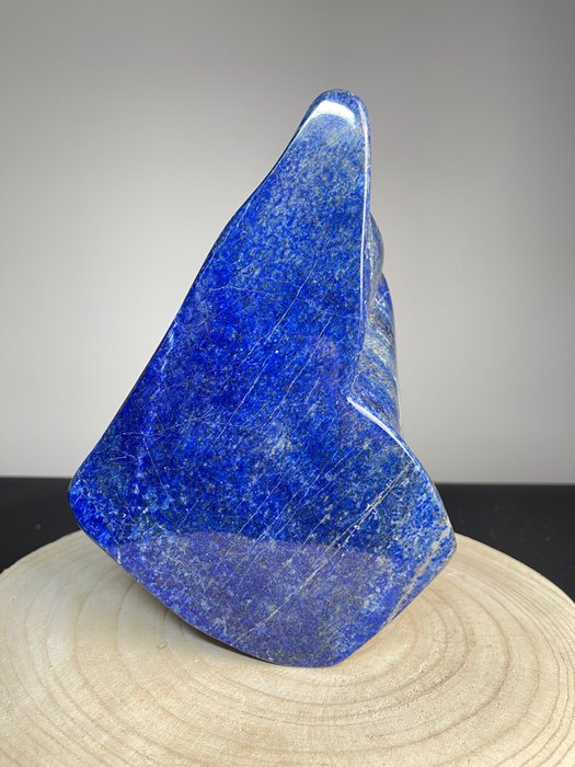 Lapis lazuli Madani Ελεύθερη μορφή - Ύψος: 22 cm - Πλάτος: 8 cm- 4100 g - (1)