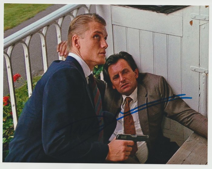 James Bond 007: A View To a Kill - Dolph Lundgren as Venz - Signed Photo - B'BC COA
