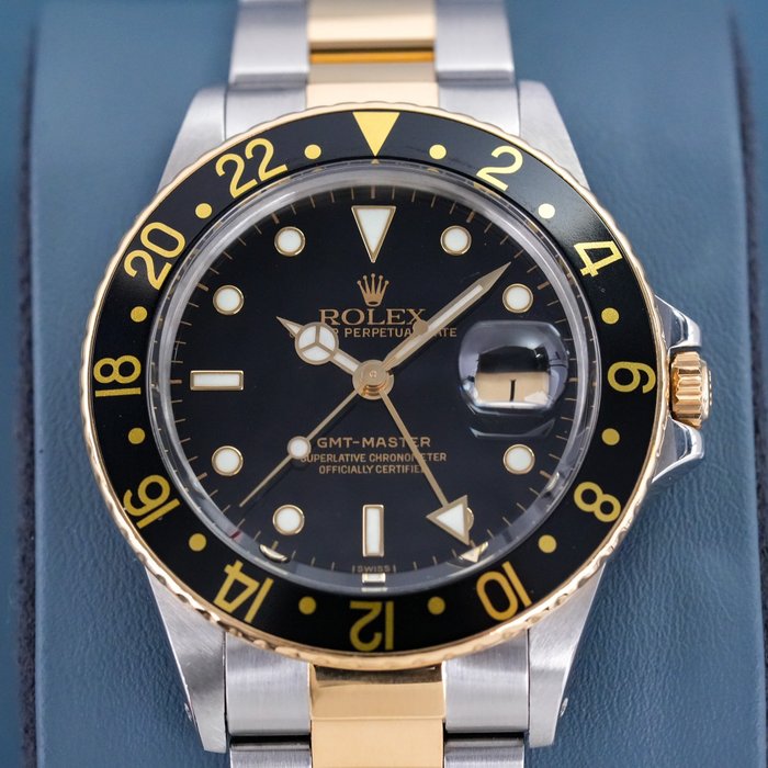 Rolex - GMT-Master Two Tone - 16753F - Mænd - 1980-1989