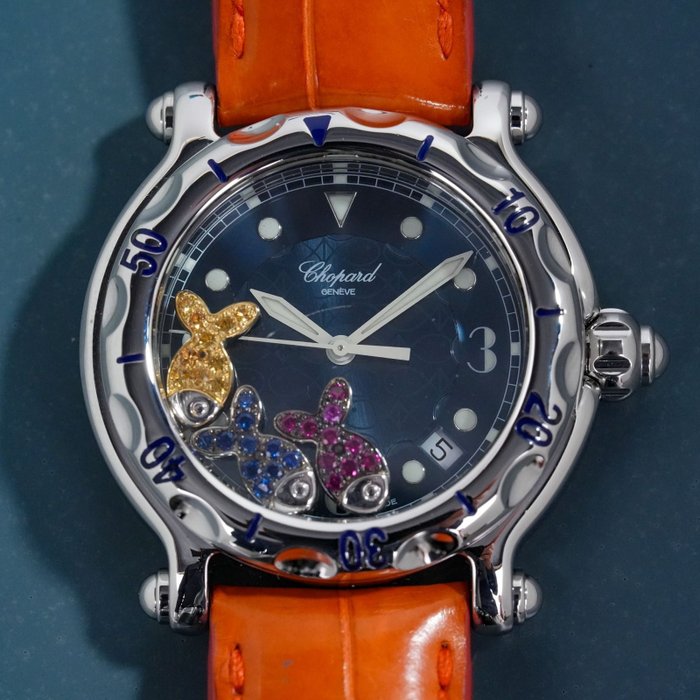 Chopard - Happy Sport Floating Fishes - Dame - 2000-2010