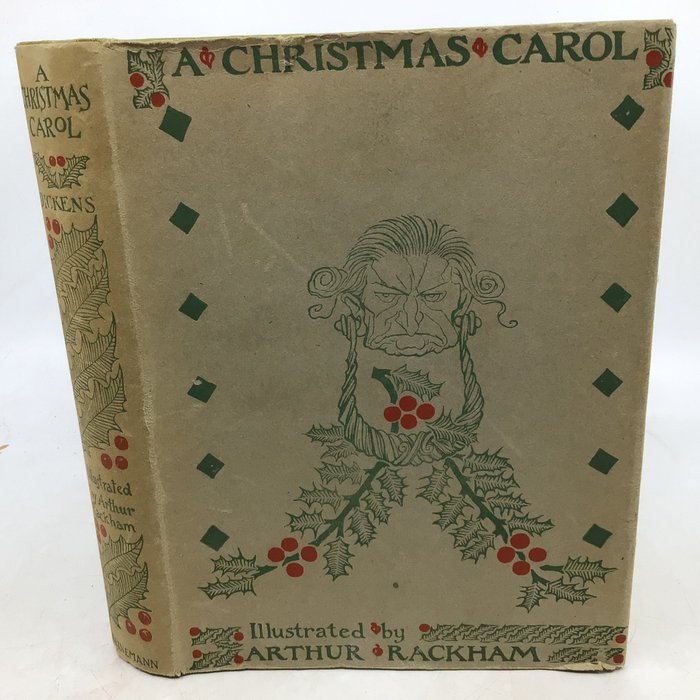 Charles Dickens / Arthur Rackham (ill) - A Christmas Carol (in rare dustwrapper) - 1915