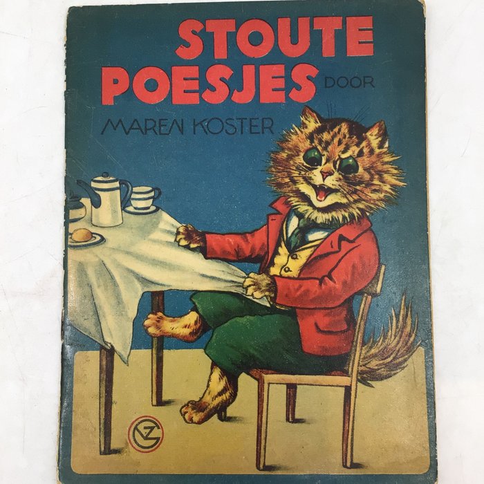 Louis Wain (ill) - Stoute Poesjes - 1910