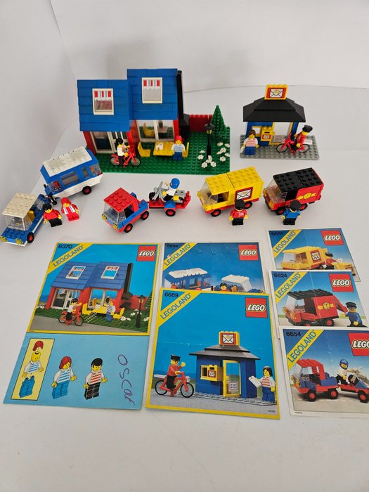 Lego - Legoland - 6370-6624-6651-6654-6689-6694 - Weekend Home +5