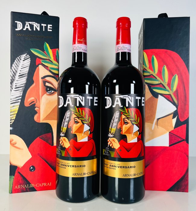 2016 Arnaldo Caprai 4Love Dante 700 Anv. Limited Edition - Sagrantino di Montefalco - 翁布裡亞 DOCG - 2 馬格南瓶 (1.5L)