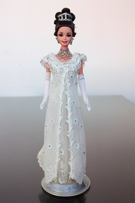 Mattel  - Barbie baba - My Fair Lady - Hepburn Audrey - Liza Doolittle Embassy Ball - 1995 - U.S.