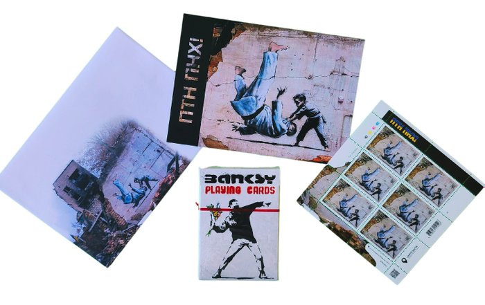 Banksy (1974) - BANKSY "ПТН ПНХ" (Fck Ptn) Full Set ©Official Collector + card game