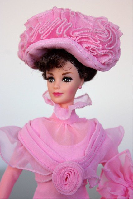 Mattel  - Barbie-nukke - My Fair Lady - Hepburn Audrey - Liza Doolittle Embassy Ball - 1995 - U.S.