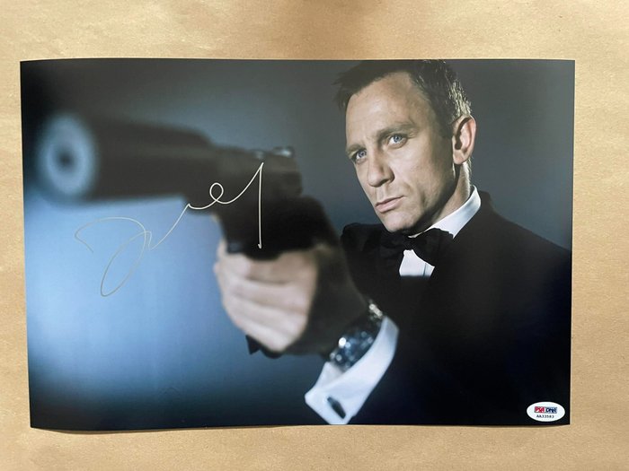 James Bond 007: Casino Royale - Signed by Daniel Craig - with PSA/DNA Certificate - Autograph, photo - No reserve!