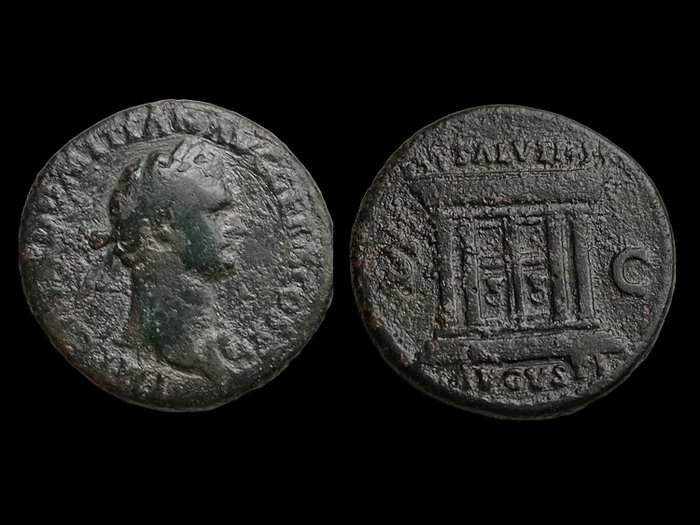 Romarriket. Domitian (AD 81-96). As Rome
