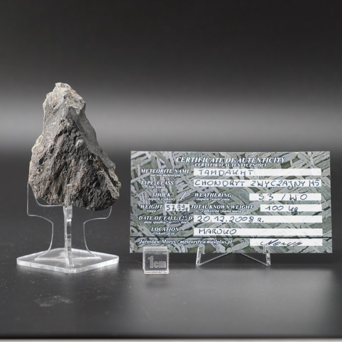 TAMDAKHT H5 meteorit 2008 - 59.9 g - (1)