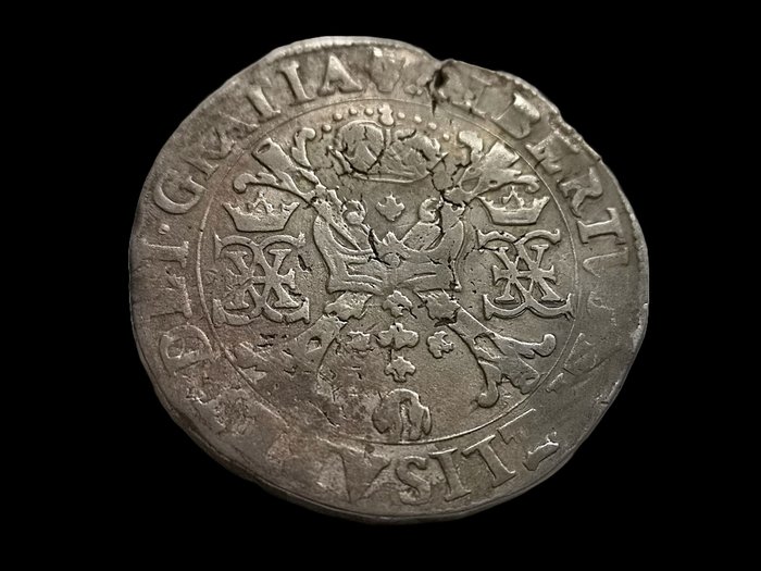 Spanyol Hollandia. Albrecht & Isabella (1598-1621). Patagón Brabante. Amberes. n/d